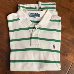 White and green Ralph Lauren Polo